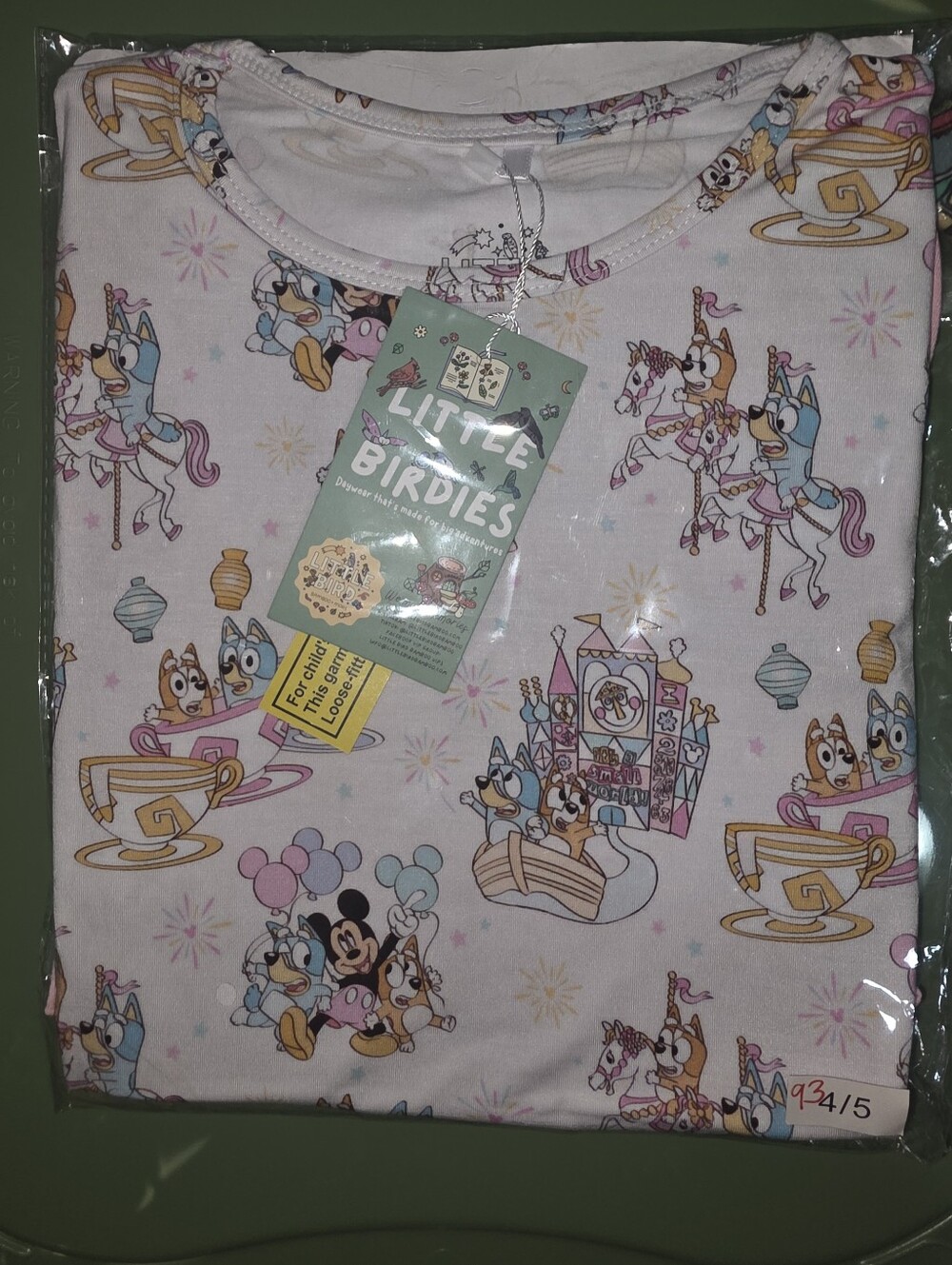 Bamboo Set Bluey & Mickey